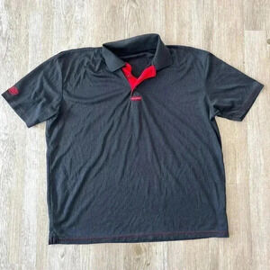 Unisex Dairy Queen Grey Short Sleeve Polo Uniform - XL